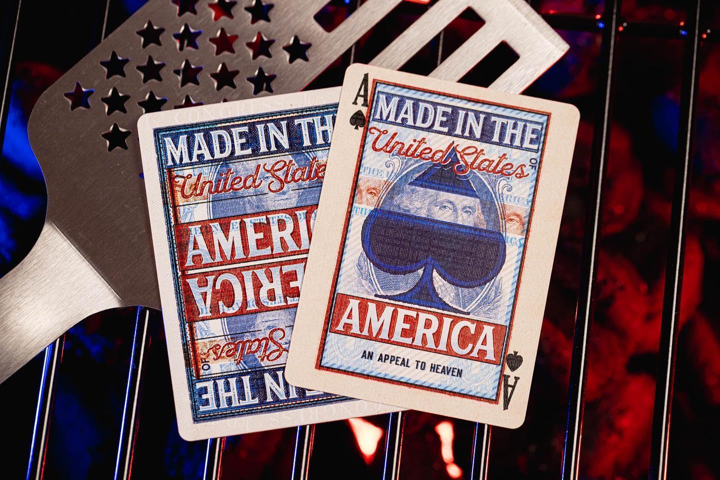 Made in the United States of America - 1776 Playing Cards by Kings Wild Project