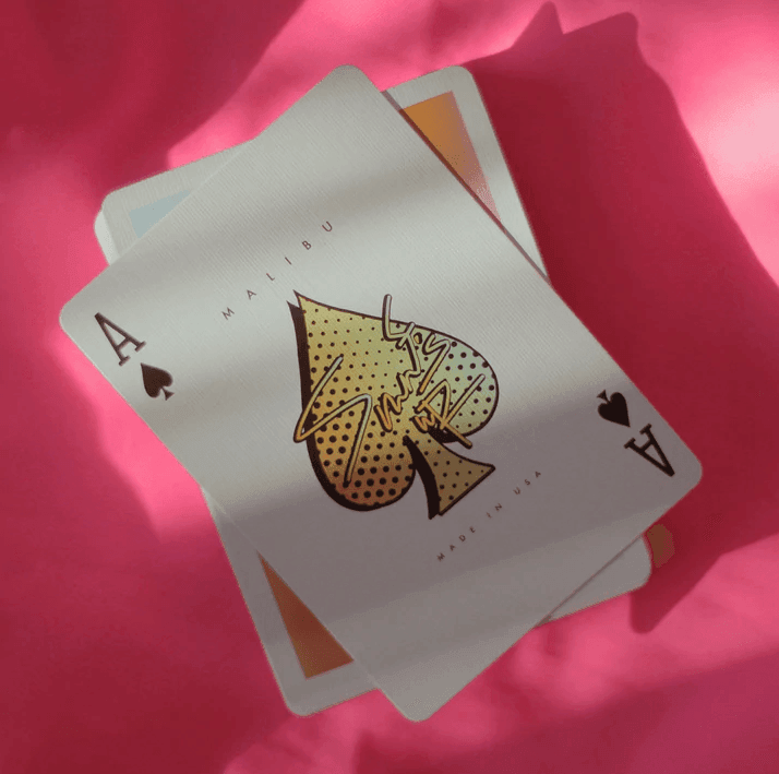 Malibu Zuma Beach Playing Cards Playing Cards by Gemini