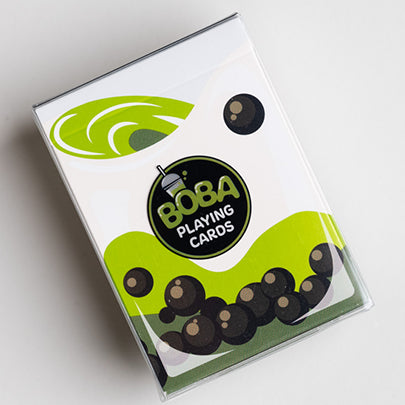 Matcha Boba Playing Cards Playing Cards by BaoBao Restaurant