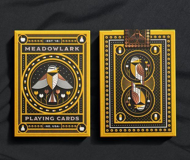 Meadowlark Playing Cards Playing Cards by RarePlayingCards.com