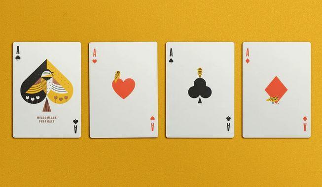 Meadowlark Playing Cards Playing Cards by RarePlayingCards.com