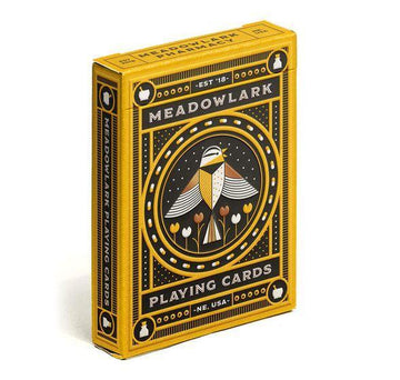 Meadowlark Playing Cards Playing Cards by RarePlayingCards.com