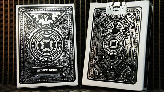 Mechanic Shiner Deck ( marked playing cards ) Playing Cards by RarePlayingCards.com