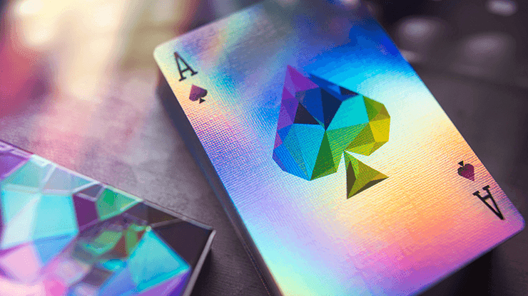 Holographic Memento Mori Playing Cards Playing Cards by Murphy's Magic