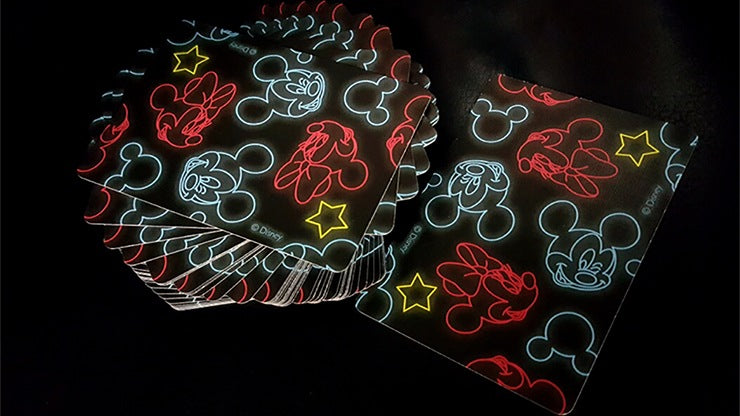 Bicycle Mickey Mouse Neon Playing Cards by US Playing Card Co.
