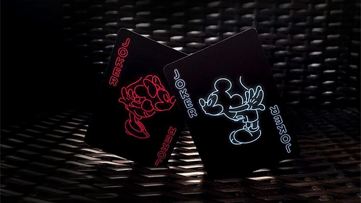 Bicycle Mickey Mouse Neon Playing Cards by US Playing Card Co.