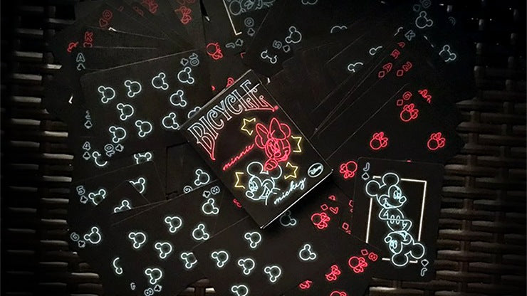 Bicycle Mickey Mouse Neon Playing Cards by US Playing Card Co.