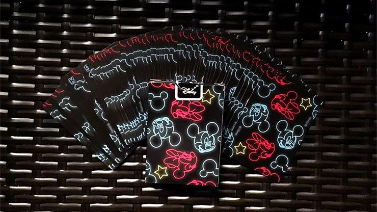 Bicycle Mickey Mouse Neon Playing Cards by US Playing Card Co.