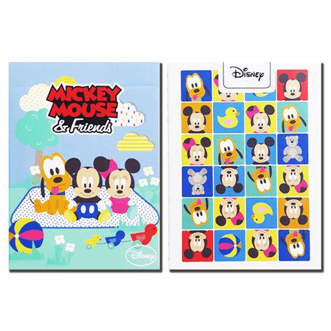 Mickey Mouse and Friends Baby Playing Cards by RarePlayingCards.com