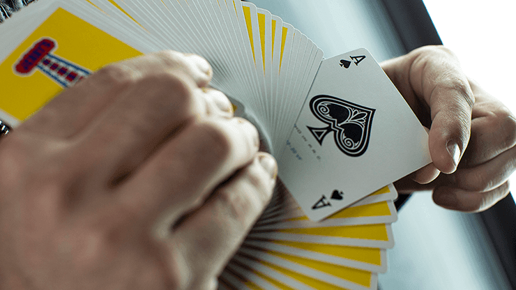 Modern Feel Jerry's Nuggets Playing Cards - Yellow Playing Cards by Jerry's Nuggets Playing Cards