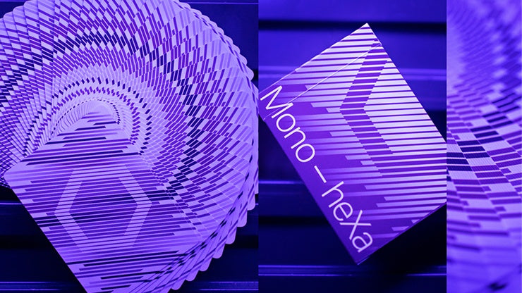 Mono-heXa Playing Cards Playing Cards by Luke Wadey