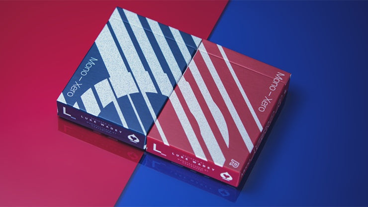 Mono Xero Playing Cards Playing Cards by Luke Wadey