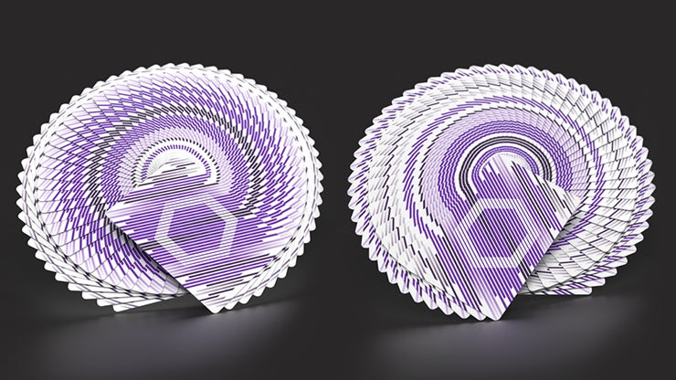 Mono-heXa Playing Cards Playing Cards by Luke Wadey