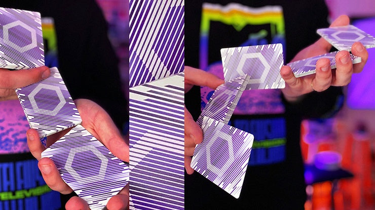 Mono-heXa Playing Cards Playing Cards by Luke Wadey