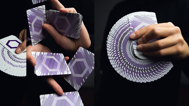Mono-heXa Playing Cards Playing Cards by Luke Wadey