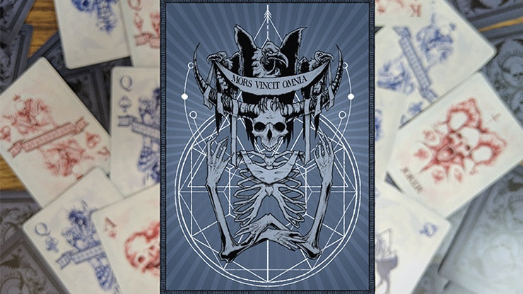 Mors Vincit Omnia Playing Cards* Playing Cards by RarePlayingCards.com