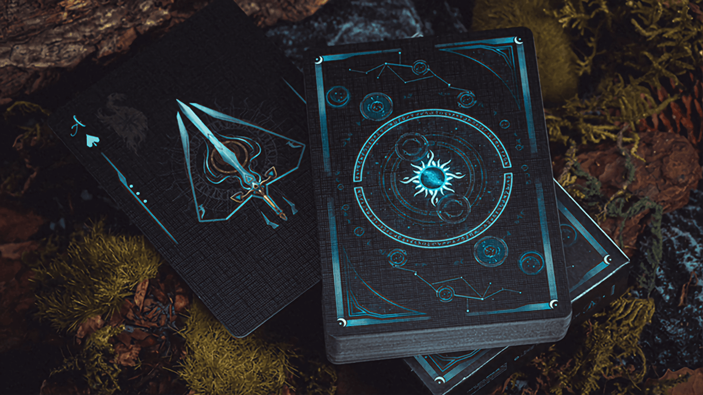 Mysterious Journey Playing Cards Playing Cards by Solokid Playing Cards