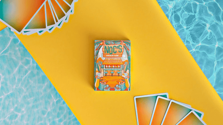 NOC Beach Bar Playing Cards Playing Cards by HOPC