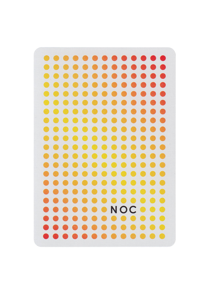 NOC Colorgrades: Desert Orange Playing Cards by Art of Play