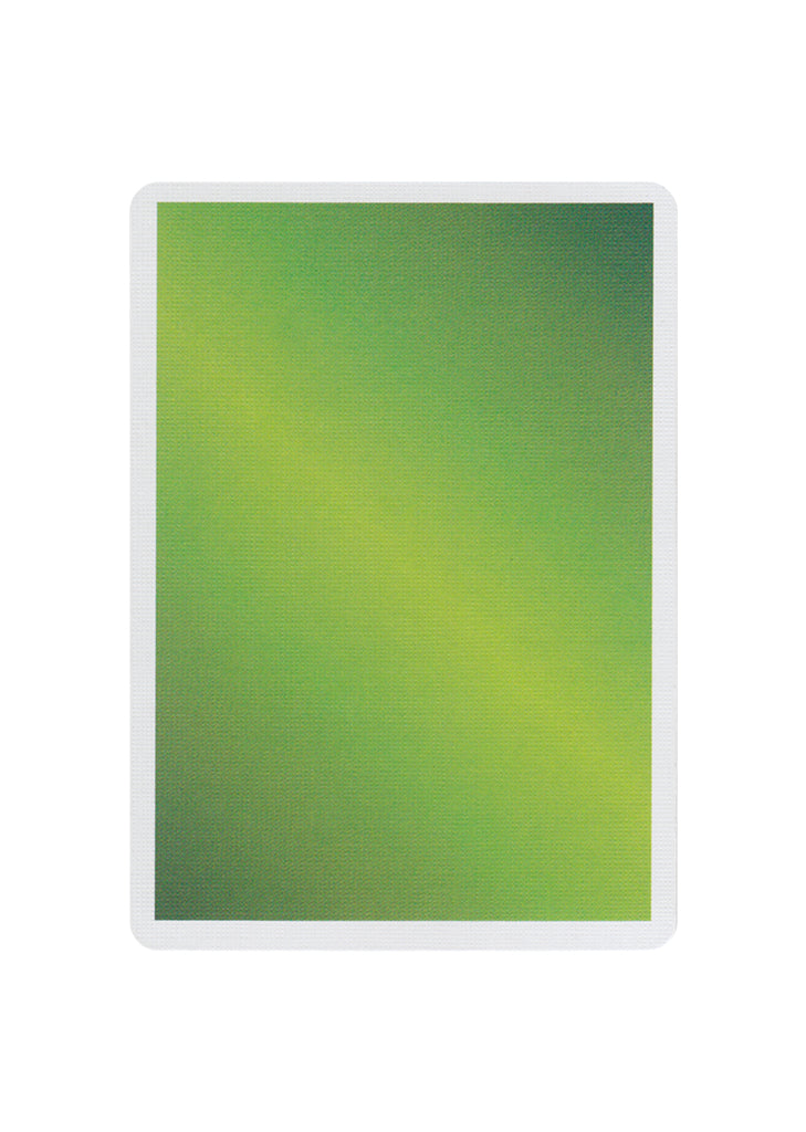 NOC Colorgrades: Tropic Green Playing Cards by Art of Play