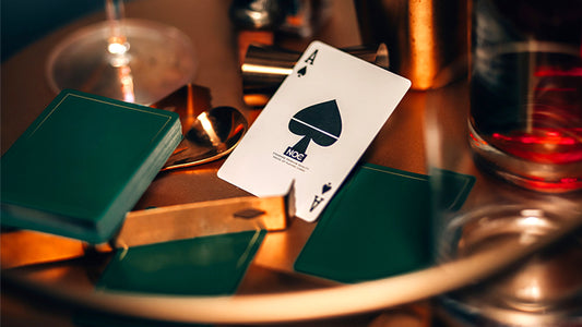 NOC Out: Green and Gold Playing Cards by HOPC