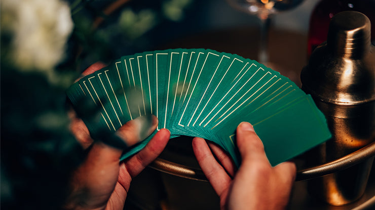 NOC Out: Green and Gold Playing Cards by HOPC