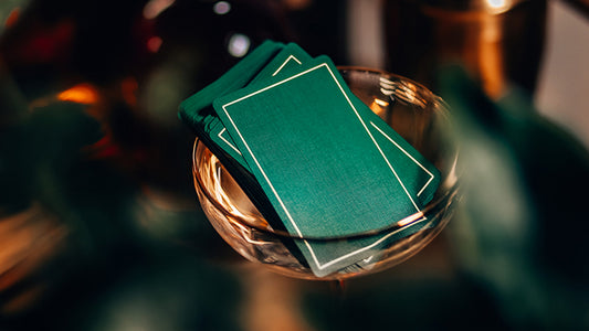 NOC Out: Green and Gold Playing Cards by HOPC