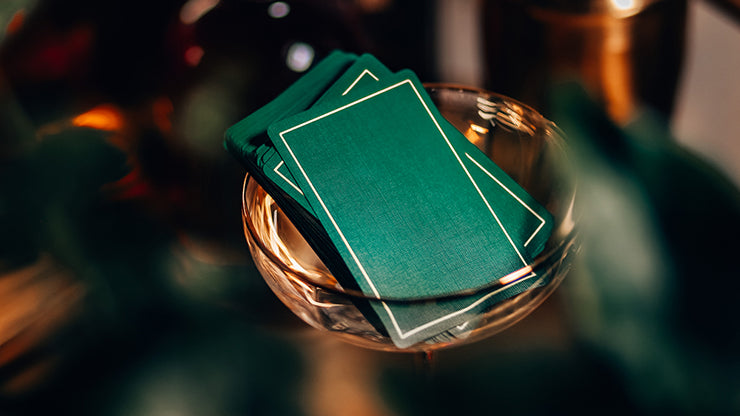 NOC Out: Green and Gold Playing Cards by HOPC