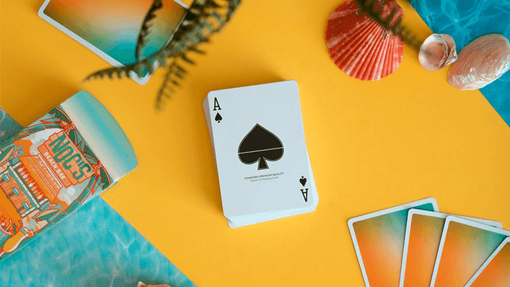 NOC Beach Bar Playing Cards Playing Cards by HOPC