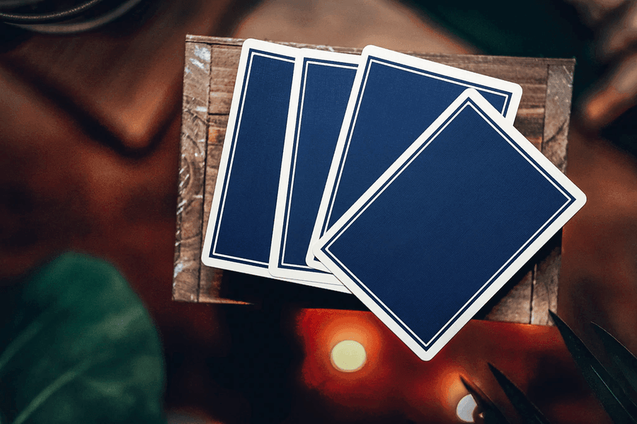 NOC Pro 2021- Navy Blue Playing Cards by HOPC