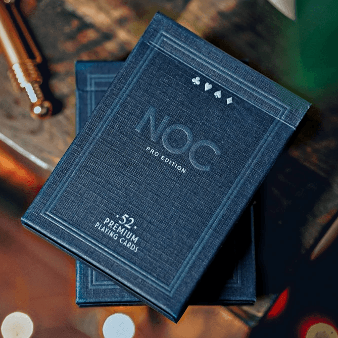 NOC Pro 2021- Navy Blue Playing Cards by HOPC