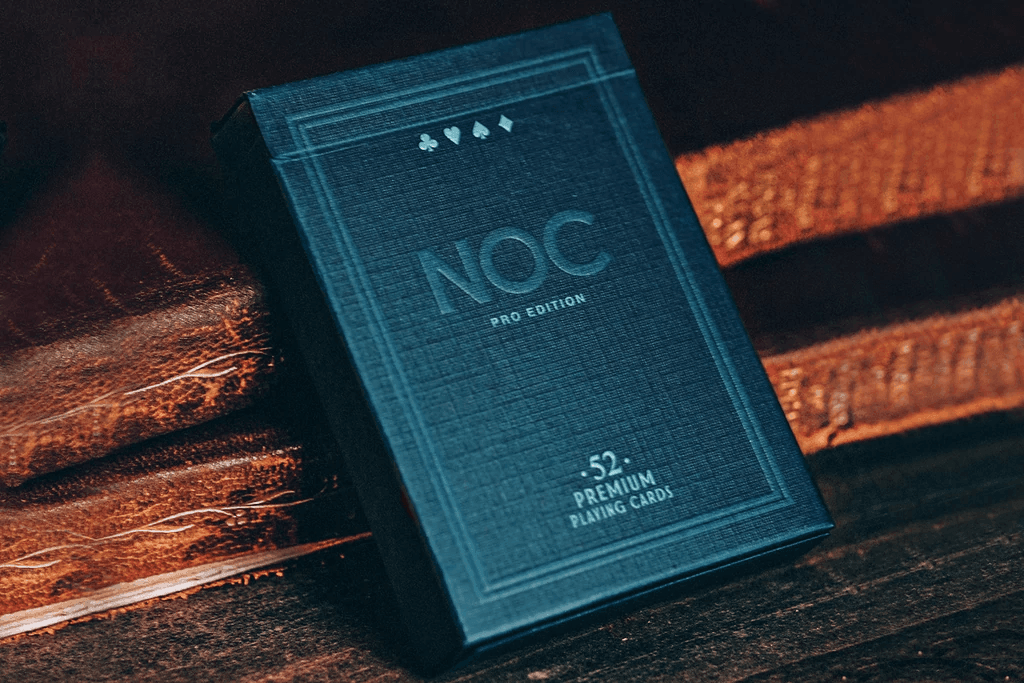NOC Pro 2021- Navy Blue Playing Cards by HOPC