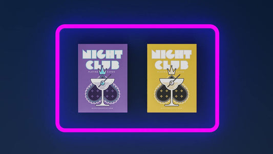 Nightclub UV Playing Cards by Riffle Shuffle Playing Card Company