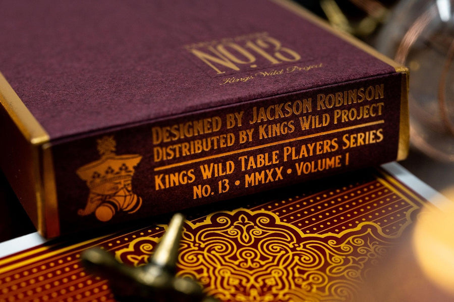 No.13 Table Players Vol. 1 Playing Cards by Kings Wild Project