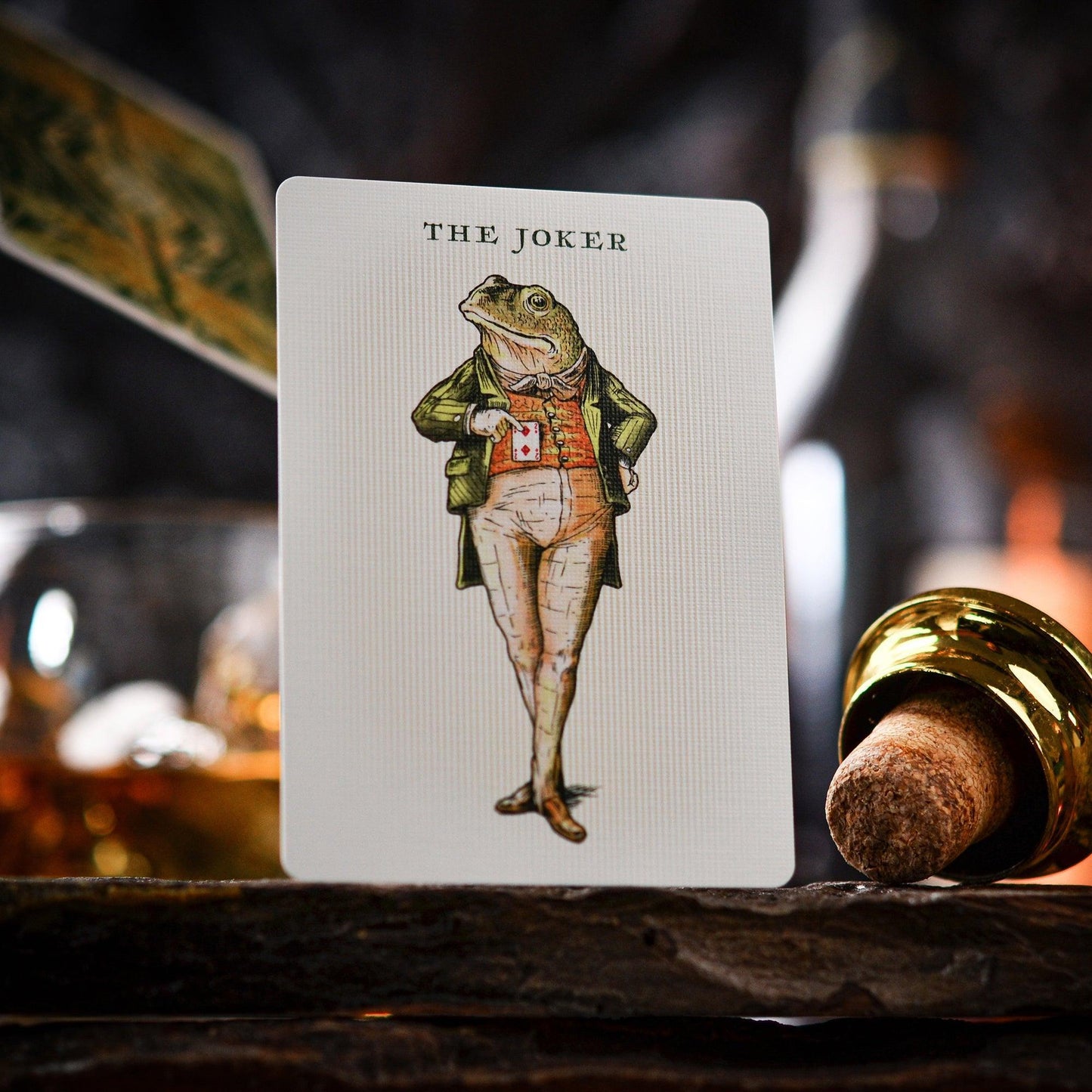 The Notorious Gambling Frog Playing Cards by Stockholm 17