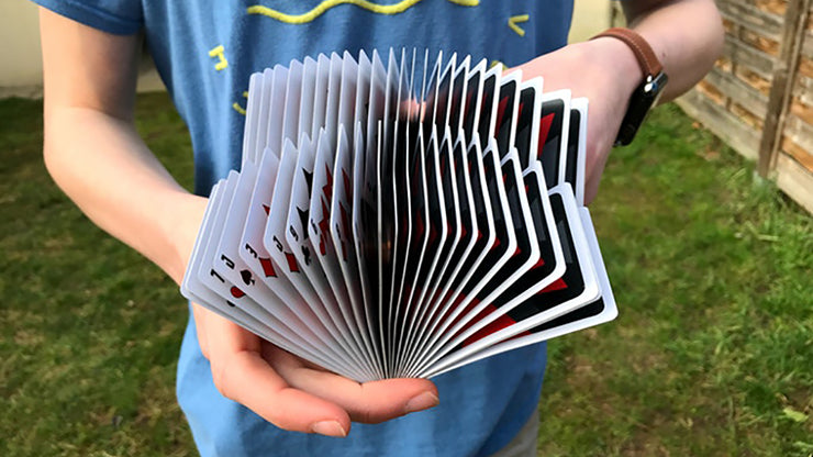 Nyx Reds Playing Cards by US Playing Card Co.
