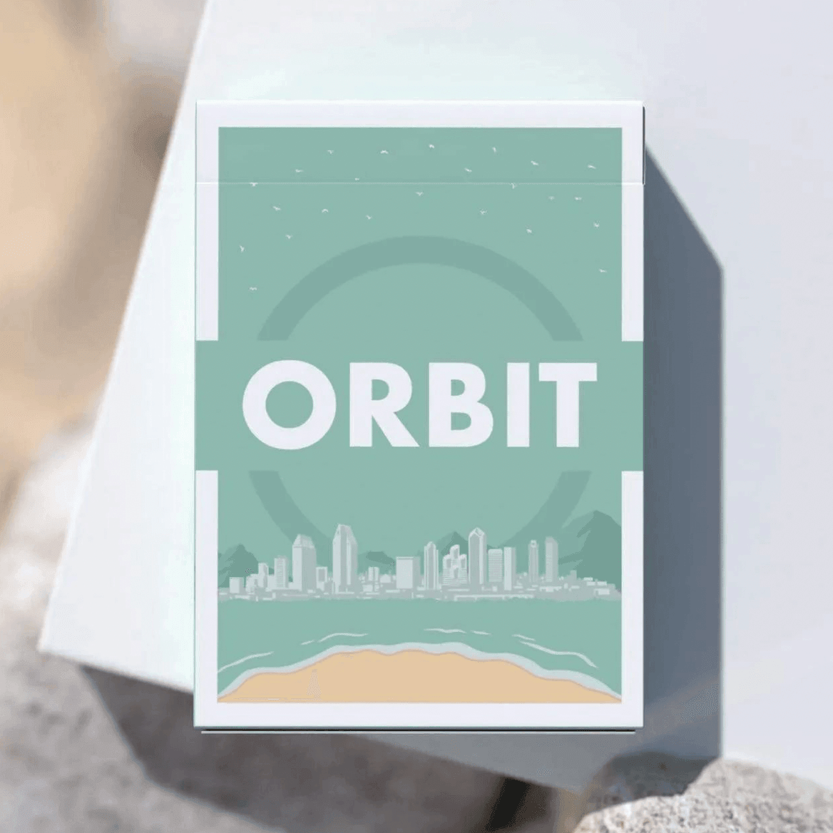 ORBIT CC V2 Playing Cards Playing Cards by Orbit Brown