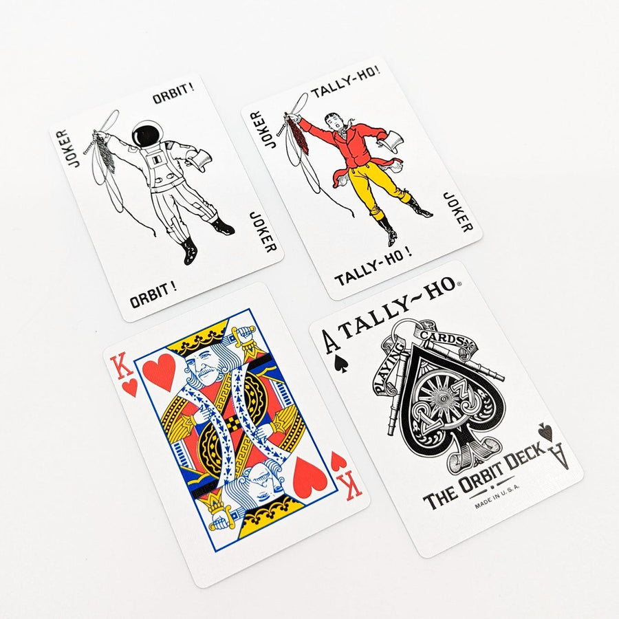 ORBIT X TALLY HO - OFFICIAL COLLAB DECK Playing Cards by Orbit Brown