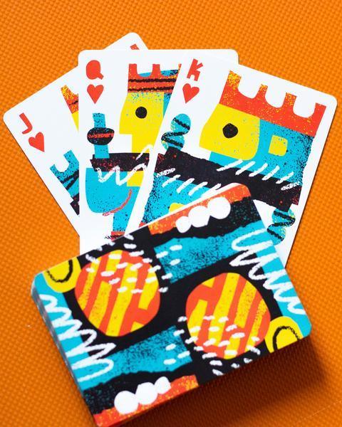 Off The Wall Playing Cards by Art of Play