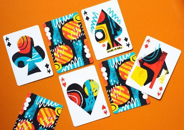 Off The Wall Playing Cards by Art of Play