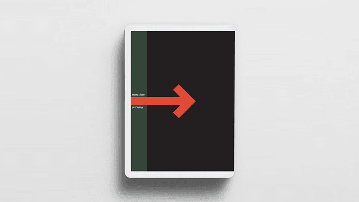 Offset Kaki Concept Playing Cards Playing Cards by Cardistry Touch