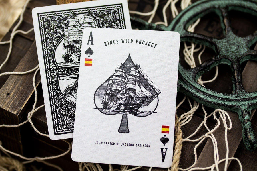Old Ironsides Playing Cards by Kings Wild Project Playing Cards by Kings Wild Project