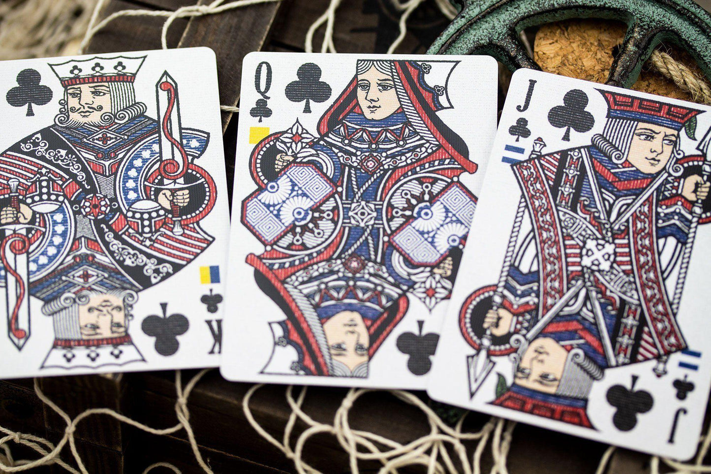 Old Ironsides Playing Cards by Kings Wild Project Playing Cards by Kings Wild Project