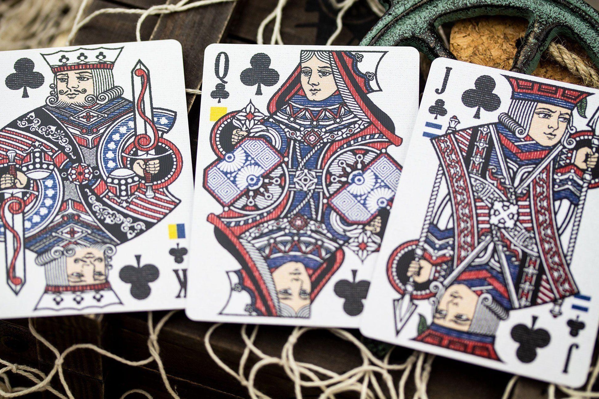 Old Ironsides Playing Cards by Kings Wild Project Playing Cards by Kings Wild Project