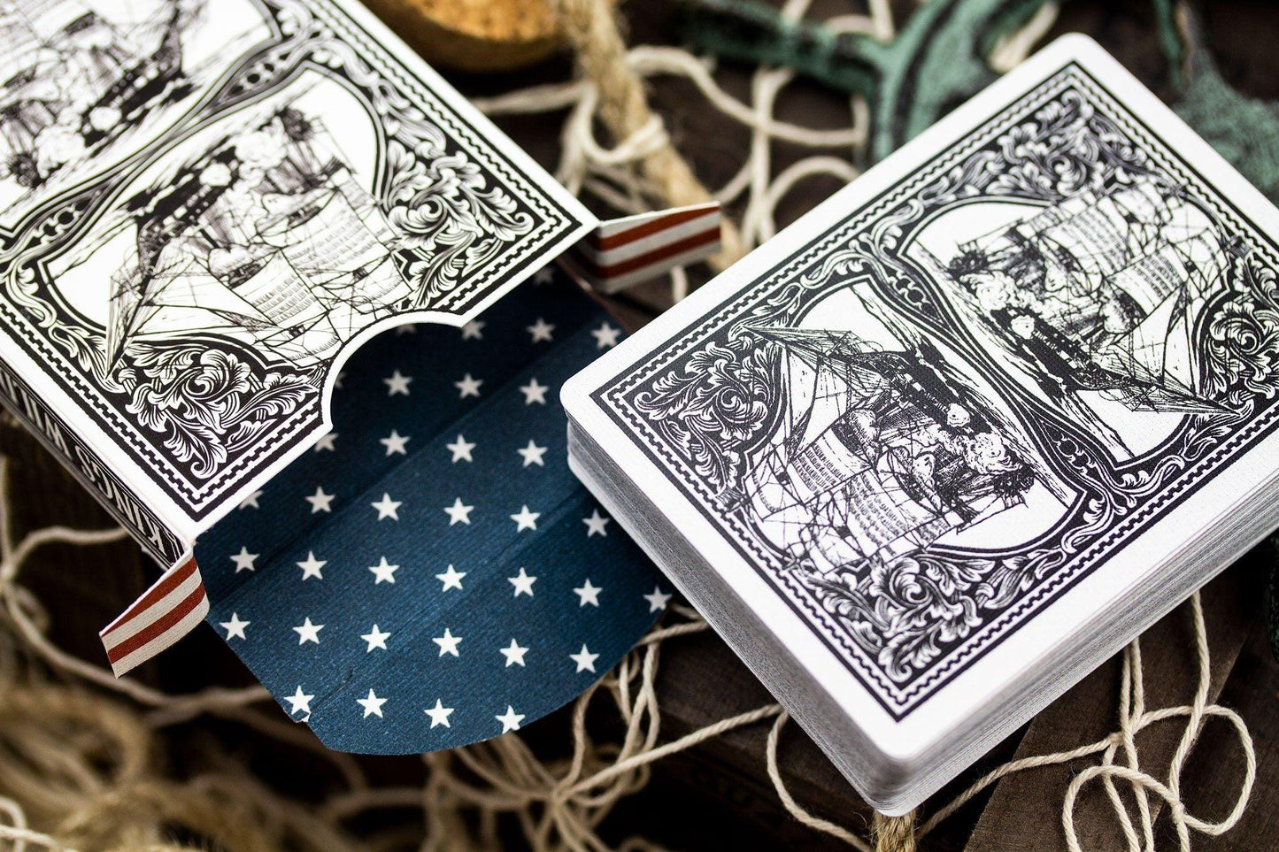 Old Ironsides Playing Cards by Kings Wild Project Playing Cards by Kings Wild Project
