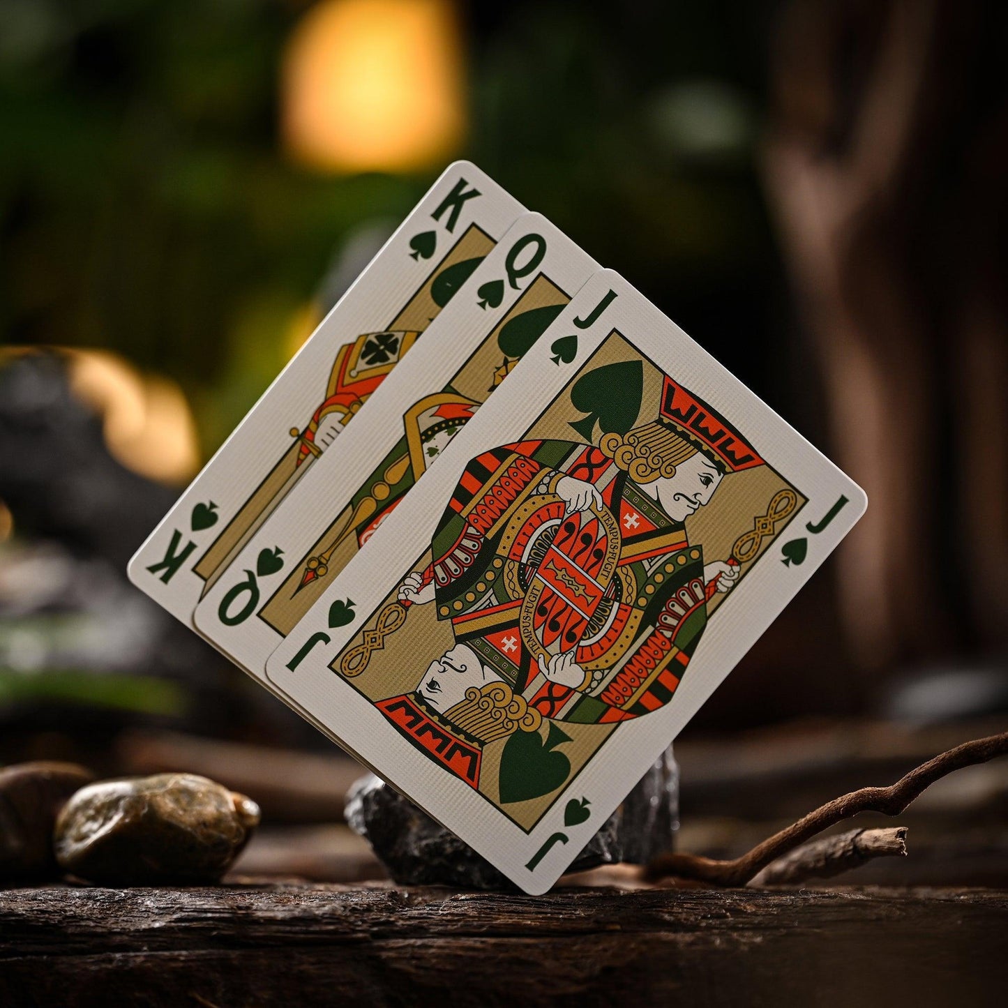 Notorious Gambling Frog Playing Cards - Orange Playing Cards by Stockholm 17