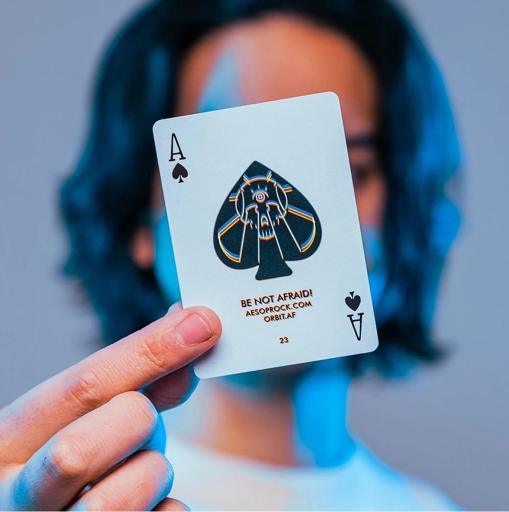Orbit X Aesop Rock Playing Cards by Orbit Brown