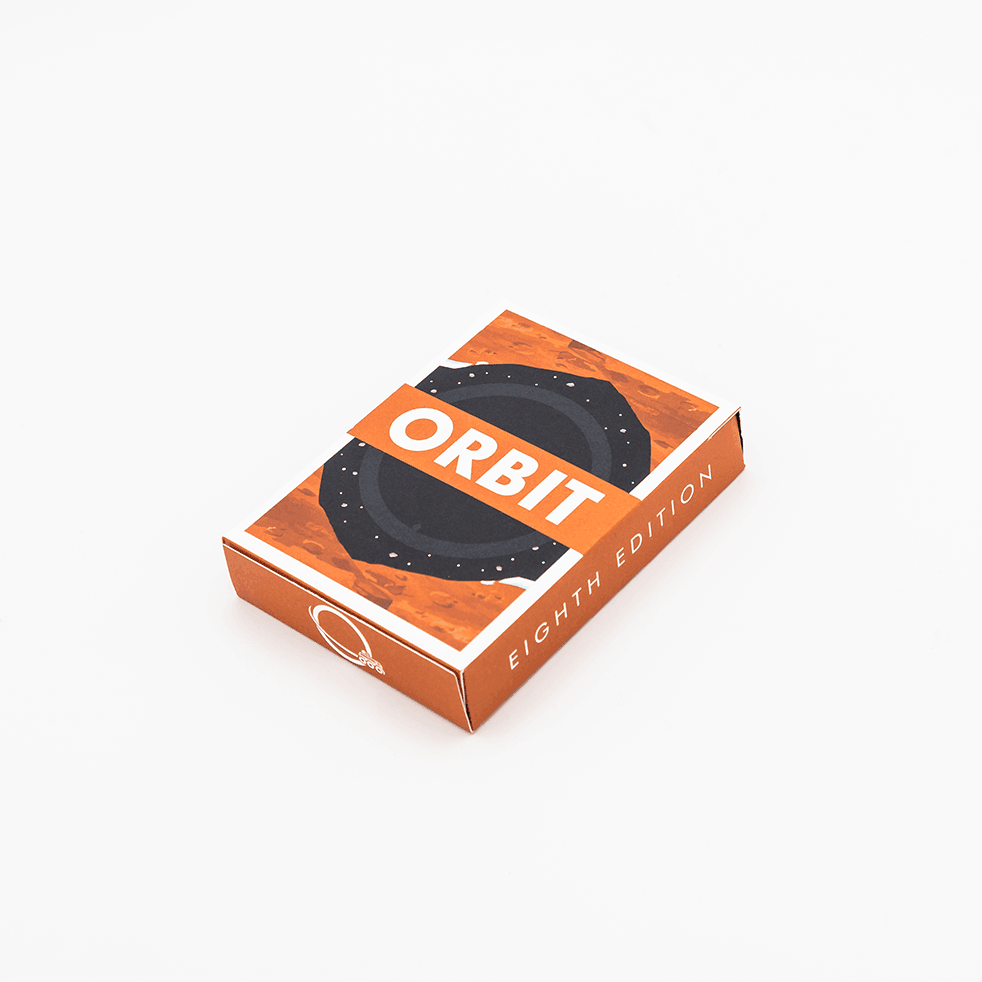 Orbit V8 Playing Cards Playing Cards by Orbit Brown