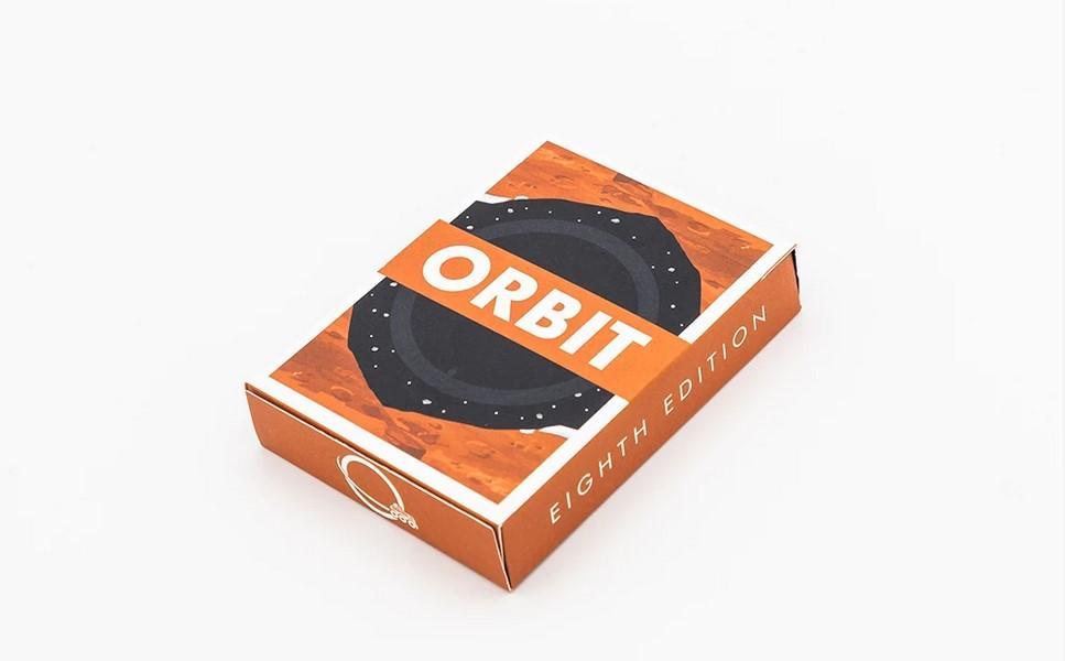 Orbit V8 Playing Cards Playing Cards by Orbit Brown
