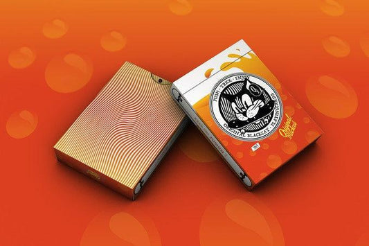 Original BlackCat - Orange Milk Playing Cards by Cartamundi